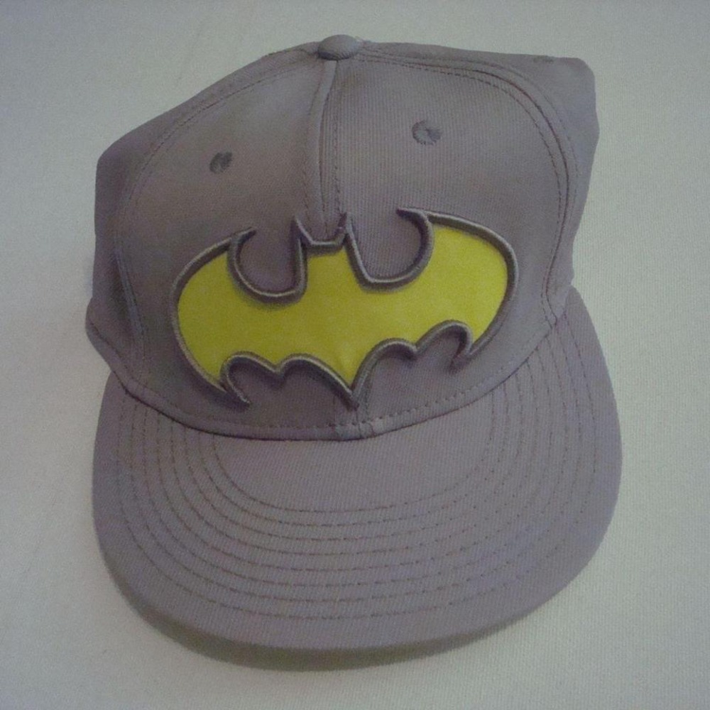 BATMAN NEON OSFM HAT CAP VINTAGE 00S Y2K M4